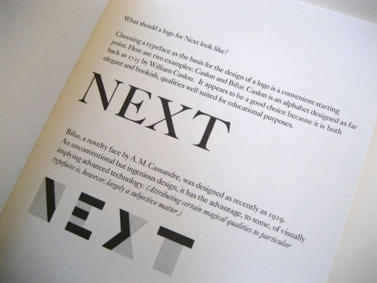 Next Presentation Book